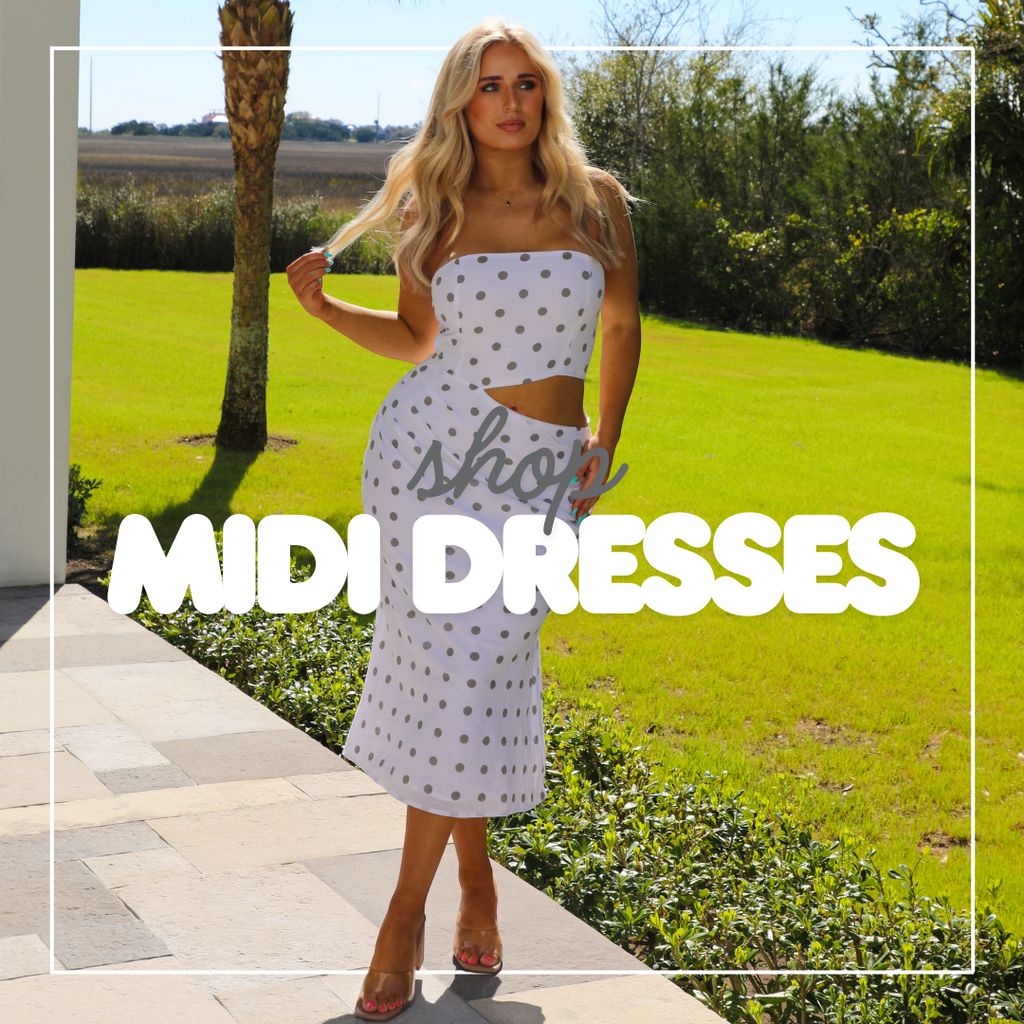 midi dresses near me in store Midi Dresses  Anchored Bliss Boutique