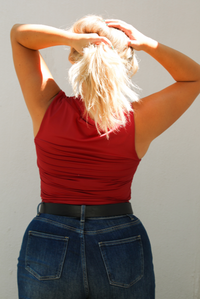 Your Turn Top: Red