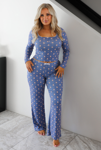 Teddy Bear Set: Blue/Multi