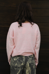 Simply Sweet Cardigan: Pink