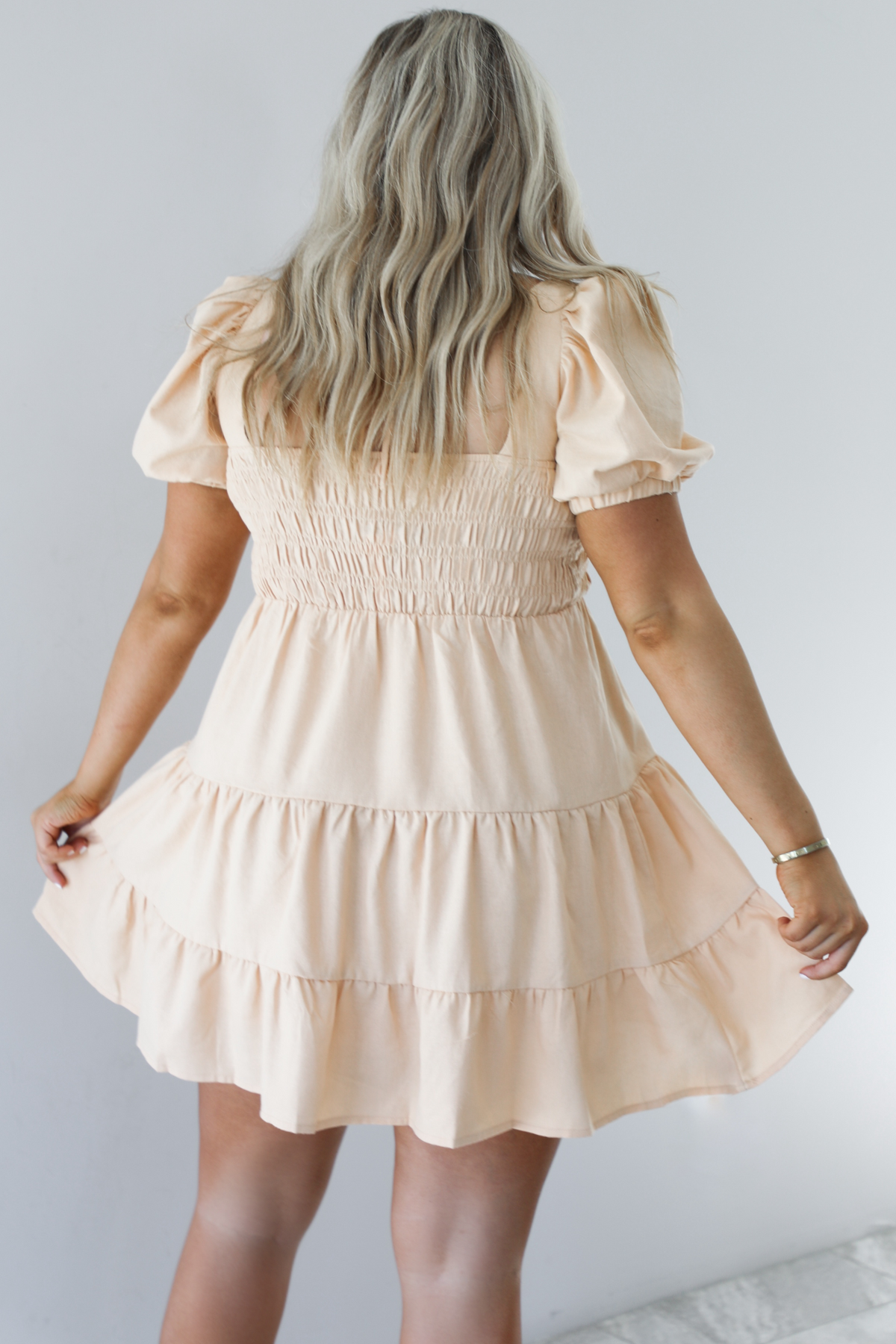 Look At Me Dress: Pale Yellow