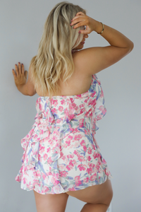 Bet On Our Love Dress: Pink/Multi