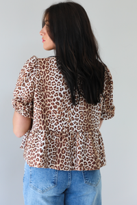 On Trend Top: Leopard