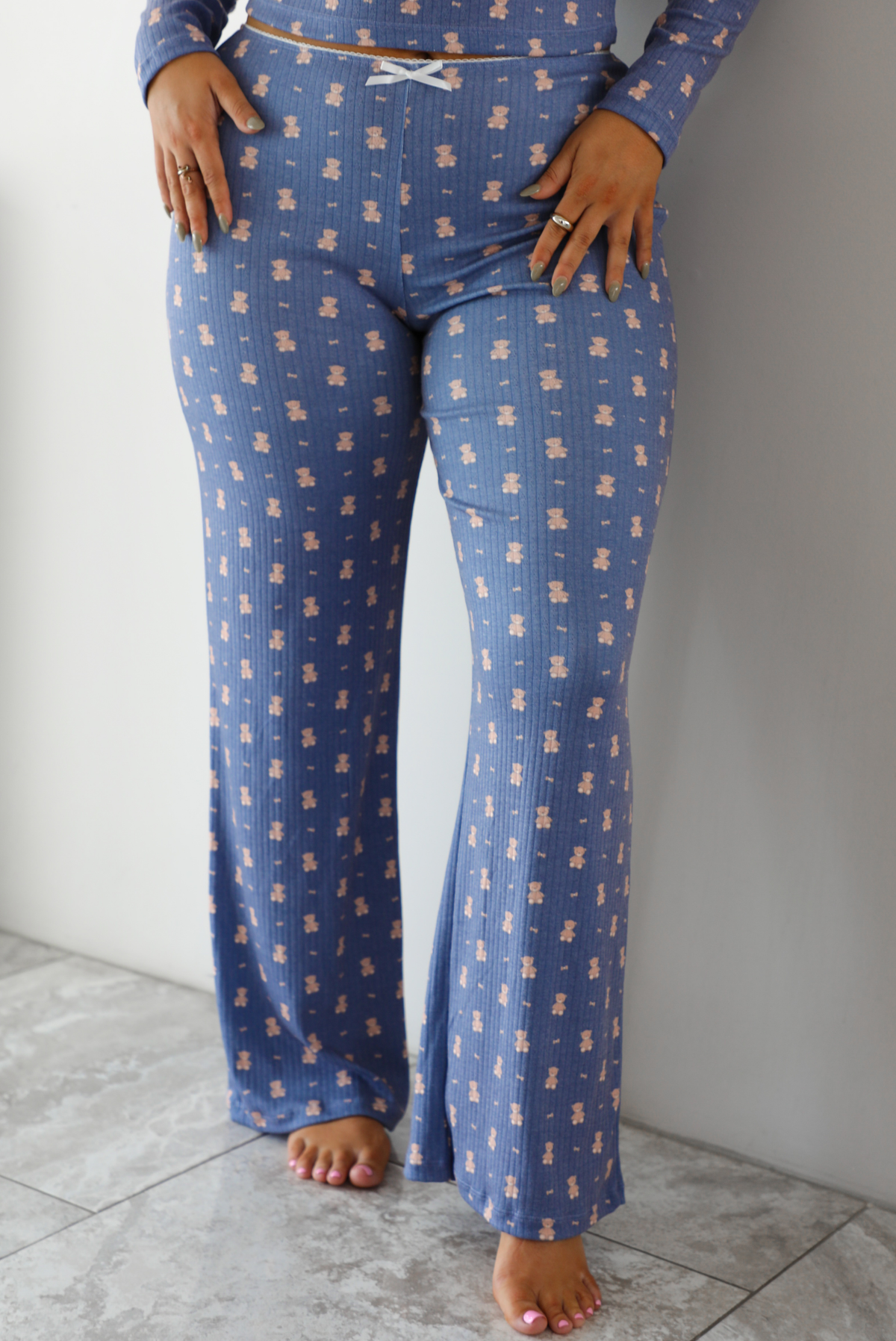 Teddy Bear Set: Blue/Multi