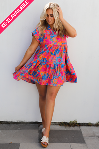 Deja Vu Dress: Floral/Multi
