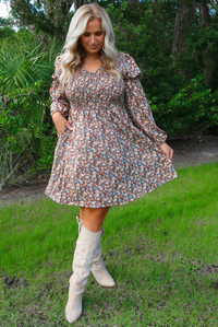 In The Meadow Dress: Floral/Multi
