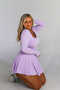 All About You Dress: Lavender
