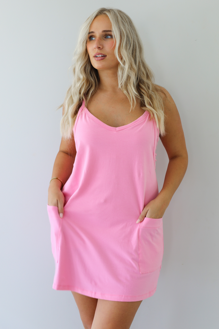 The Mary-Brooke Dress: Pink