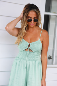 Here To Style Jumper: Sage