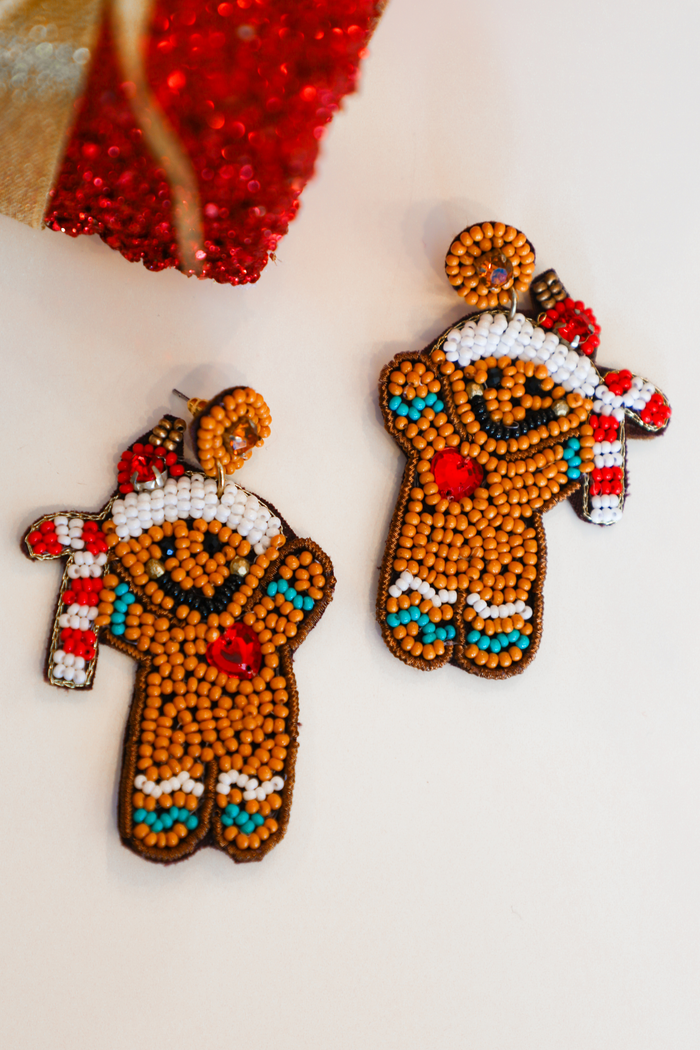 Gingerbread Earrings
