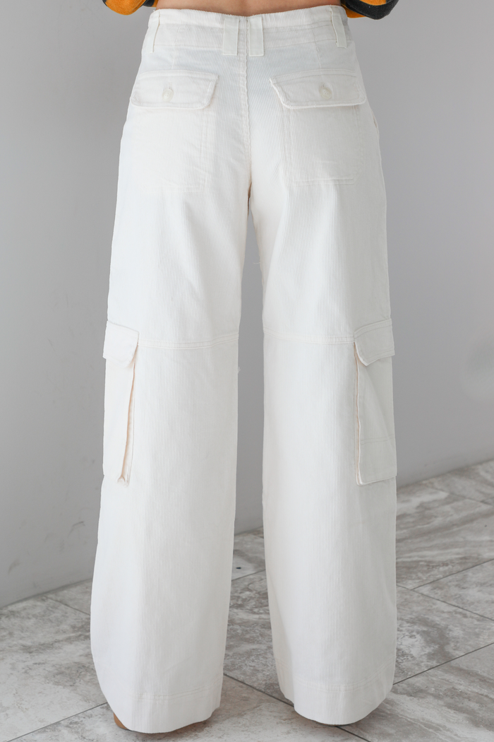 We're Not Done Cargo Pants: Off White
