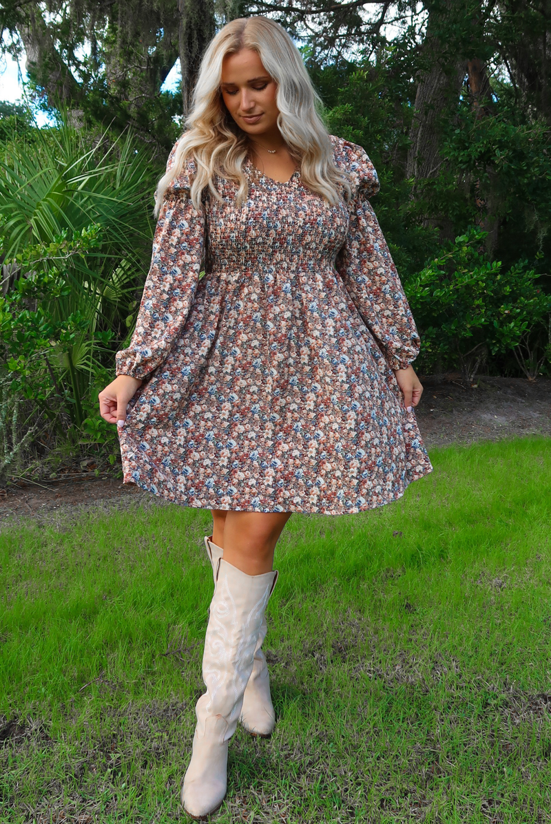 In The Meadow Dress: Floral/Multi