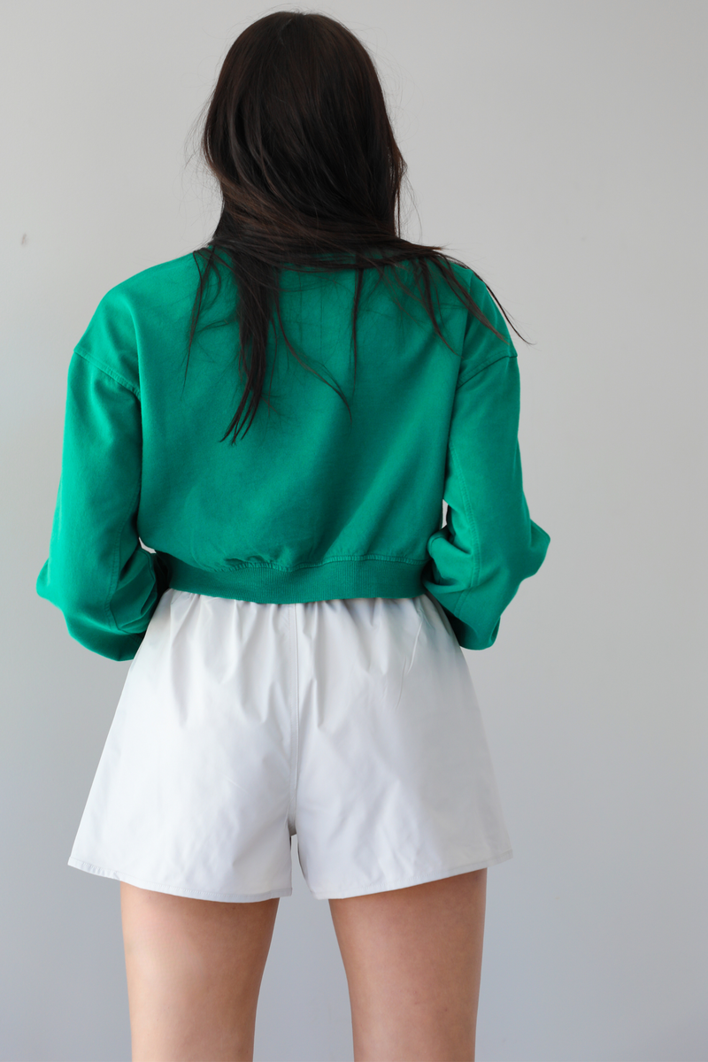 Nowhere To Go Sweater: Green