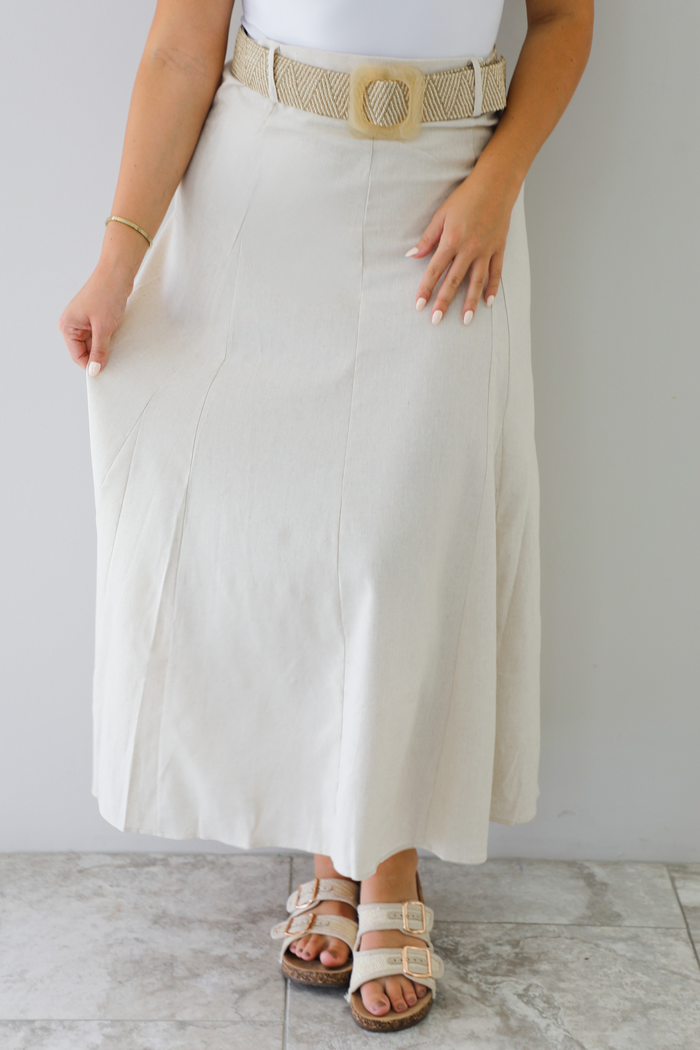 On Film Skirt: Natural
