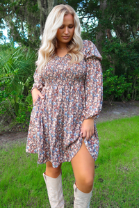 In The Meadow Dress: Floral/Multi