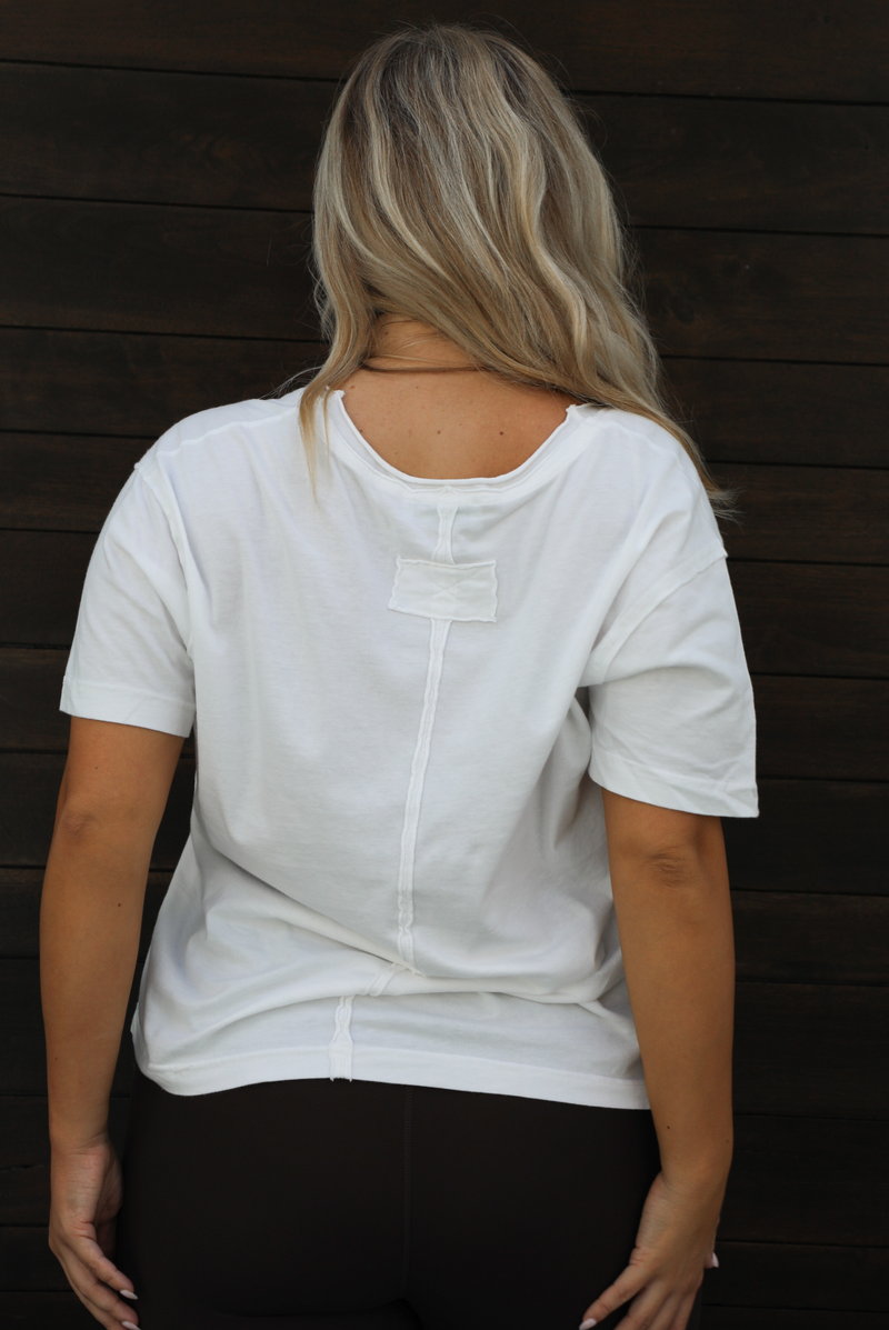 Simply Basic Tee: White