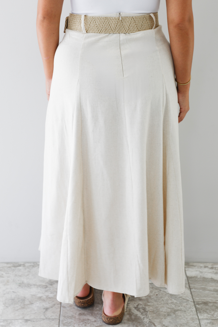 On Film Skirt: Natural