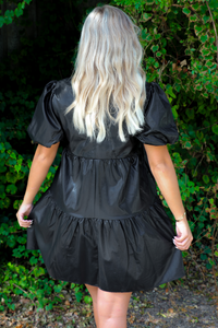 Western Jack-O-Lantern Dress: Black/Multi
