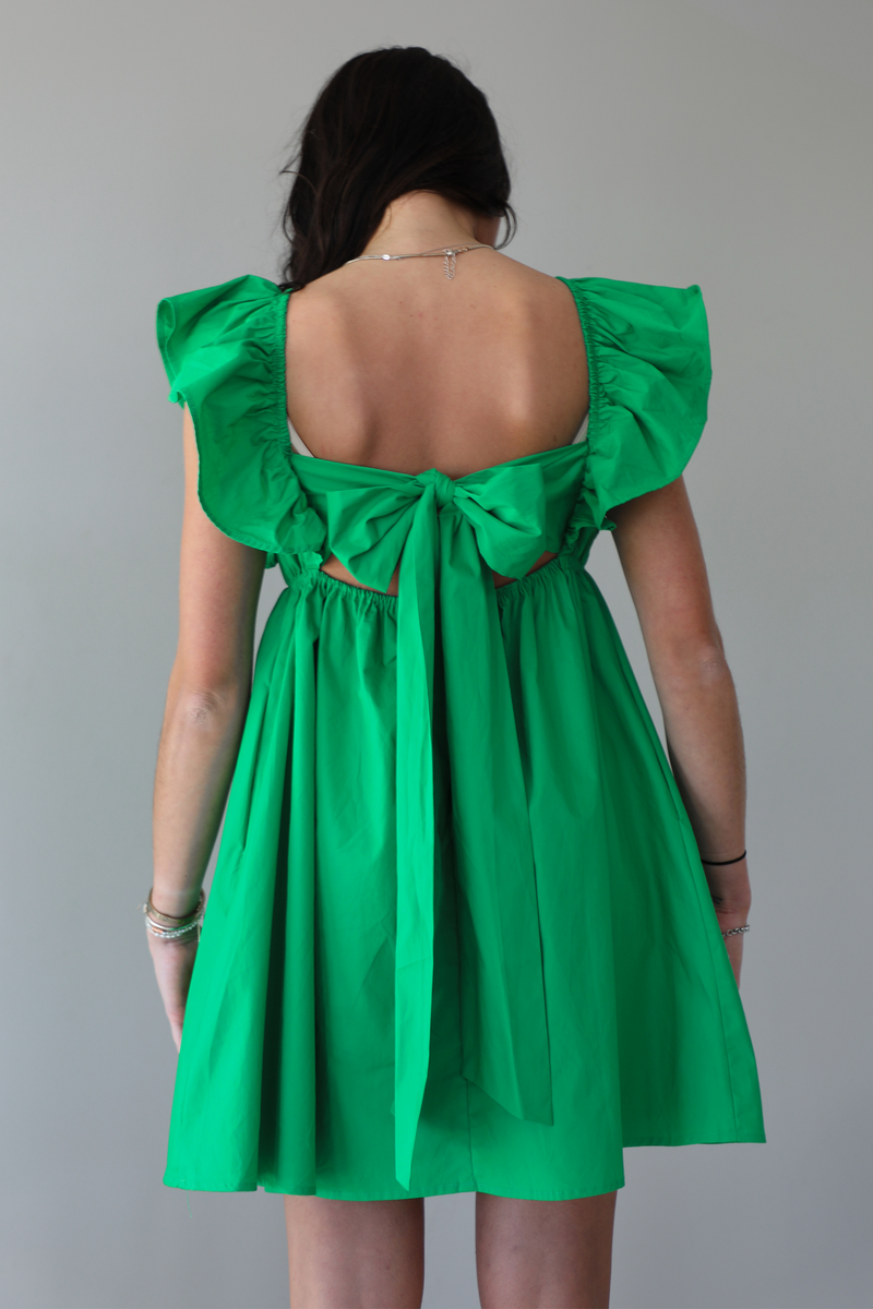St. Patrick's Day Dress: Green/Multi