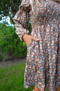 In The Meadow Dress: Floral/Multi