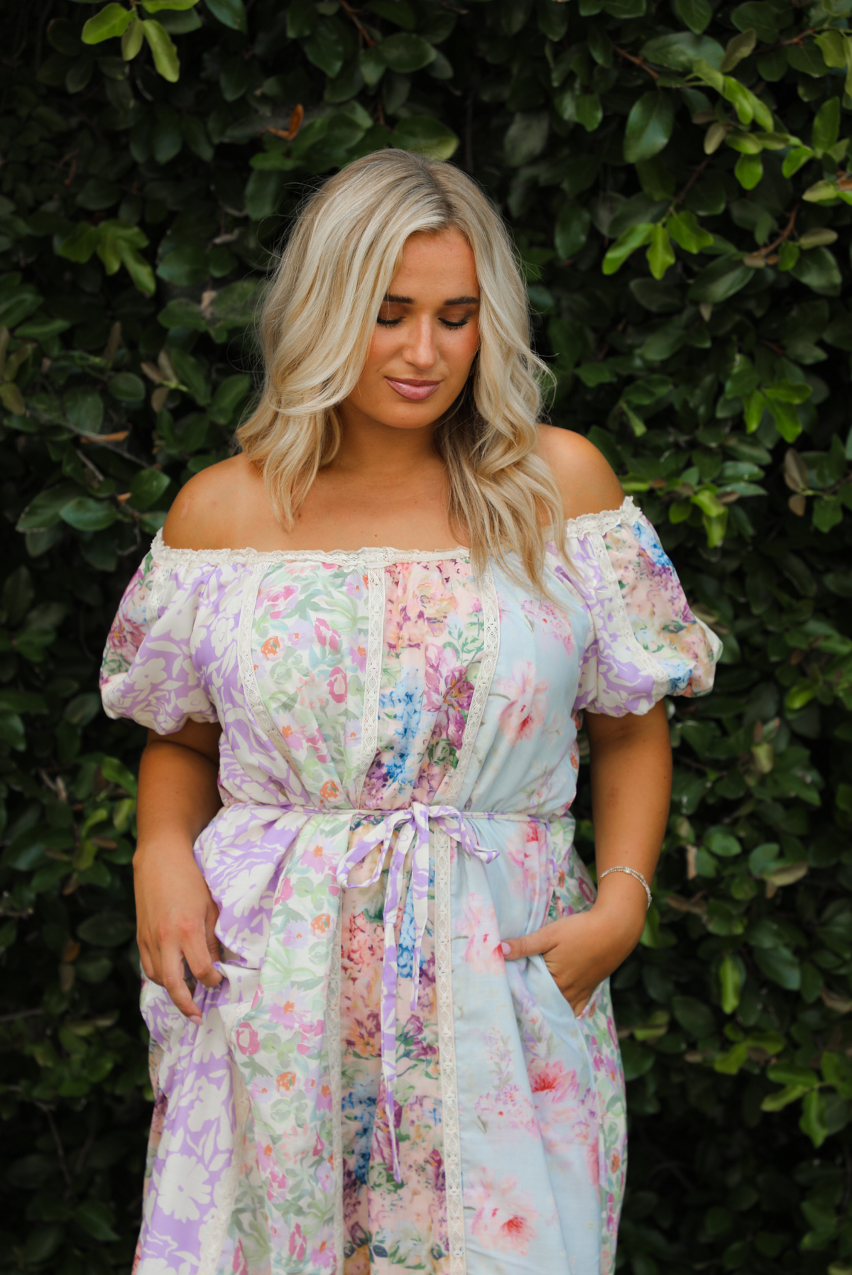 Floral Daydream Maxi Dress: Multi/Floral