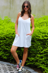 The Mary-Brooke Dress: White