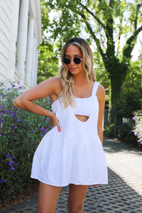 All In One Dress: White