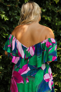 Way To Go Maxi Dress: Purple/Multi