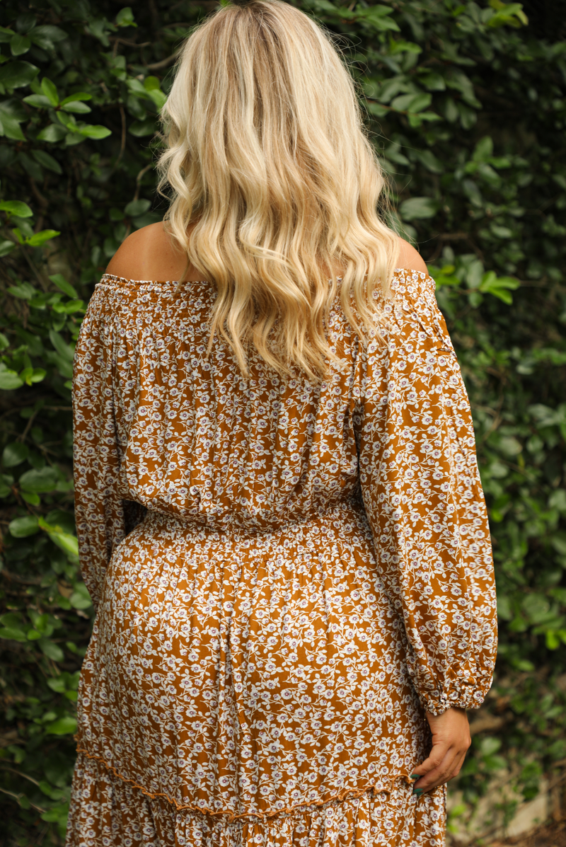 Instead Of This Maxi Dress: Sepia/Multi