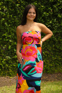 To You Tube Maxi Dress: Multi