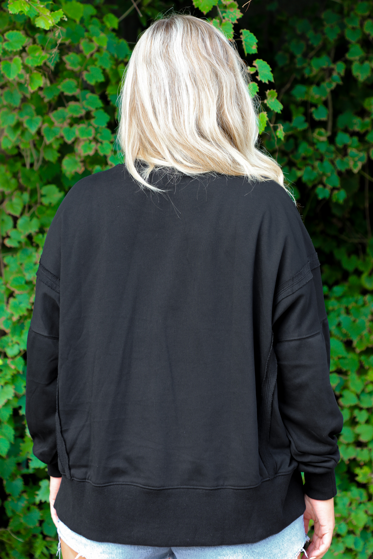 BOOHAW Sweater: Black/Multi