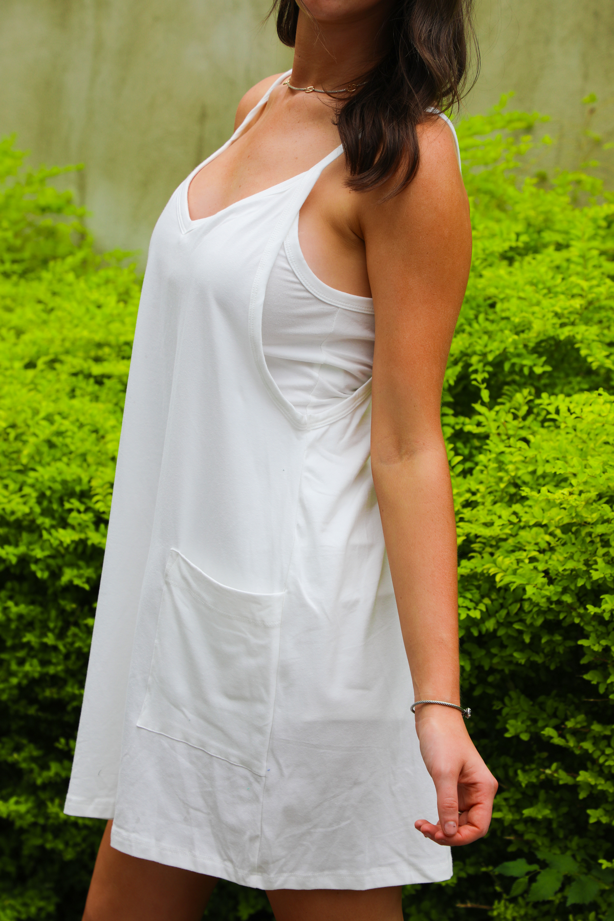 The Mary-Brooke Dress: White