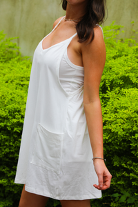 The Mary-Brooke Dress: White