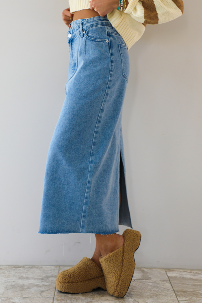 The Lilli Skirt: Denim