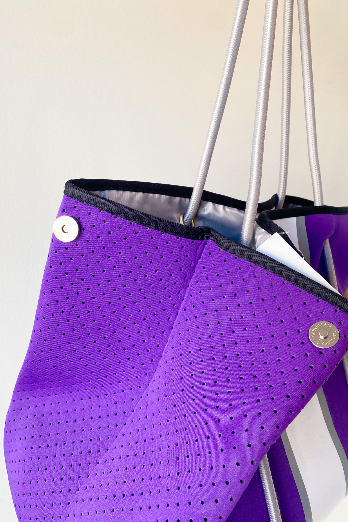LSU Oversized Gameday Tote: Purple/Multi
