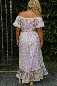 Floral Daydream Maxi Dress: Multi/Floral
