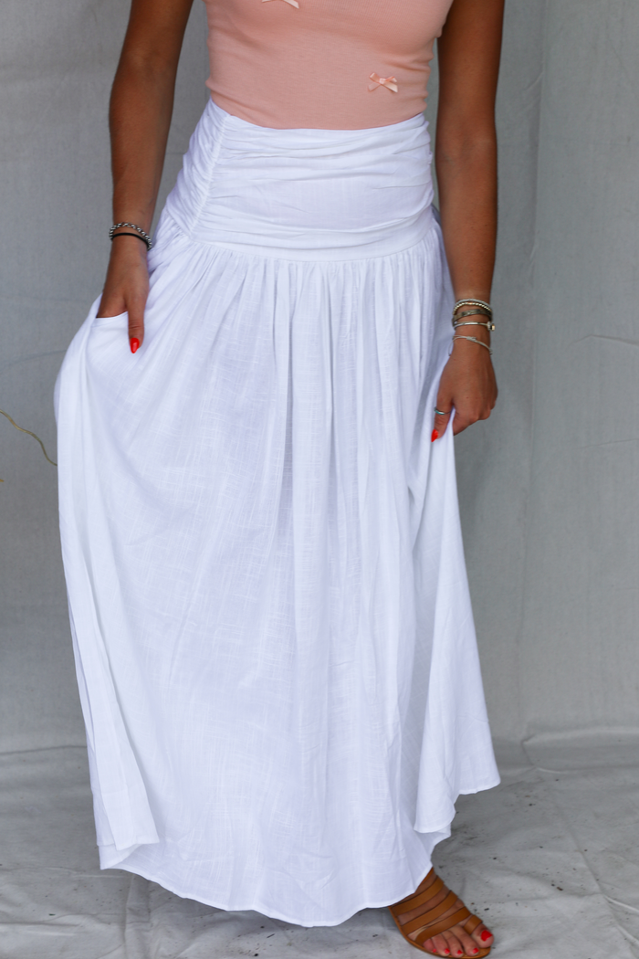 Days Of Content Skirt: White