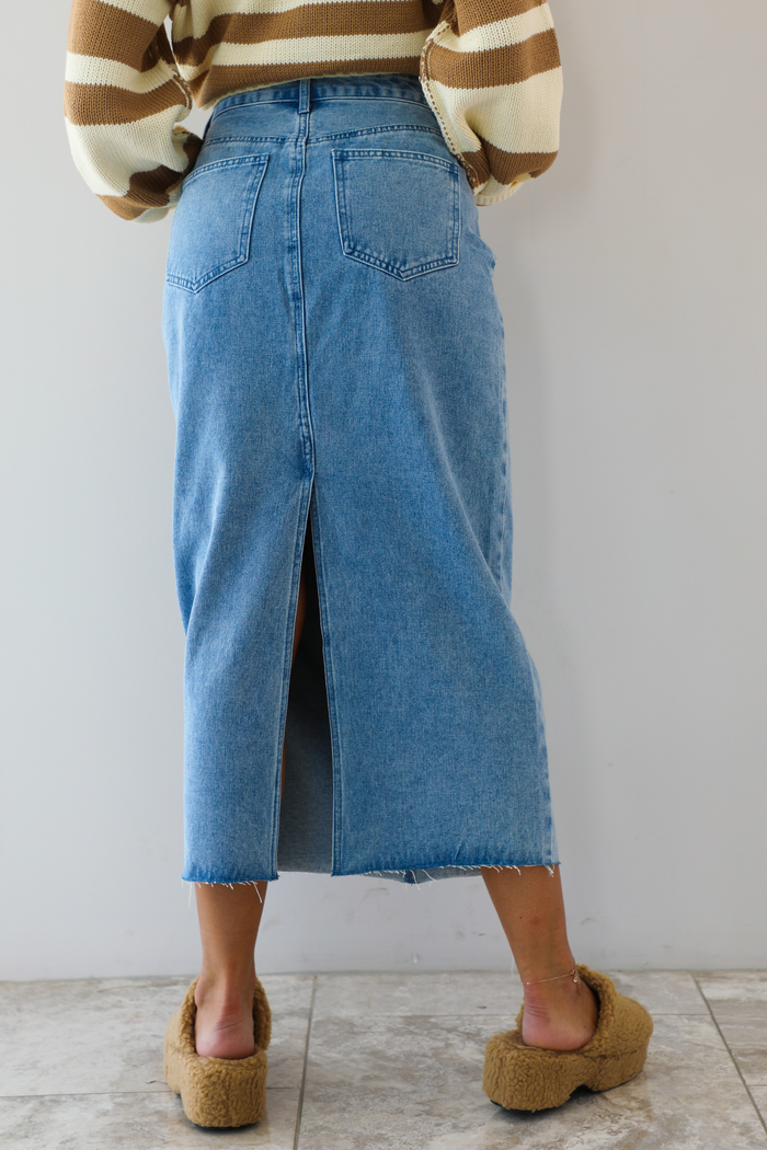 The Lilli Skirt: Denim