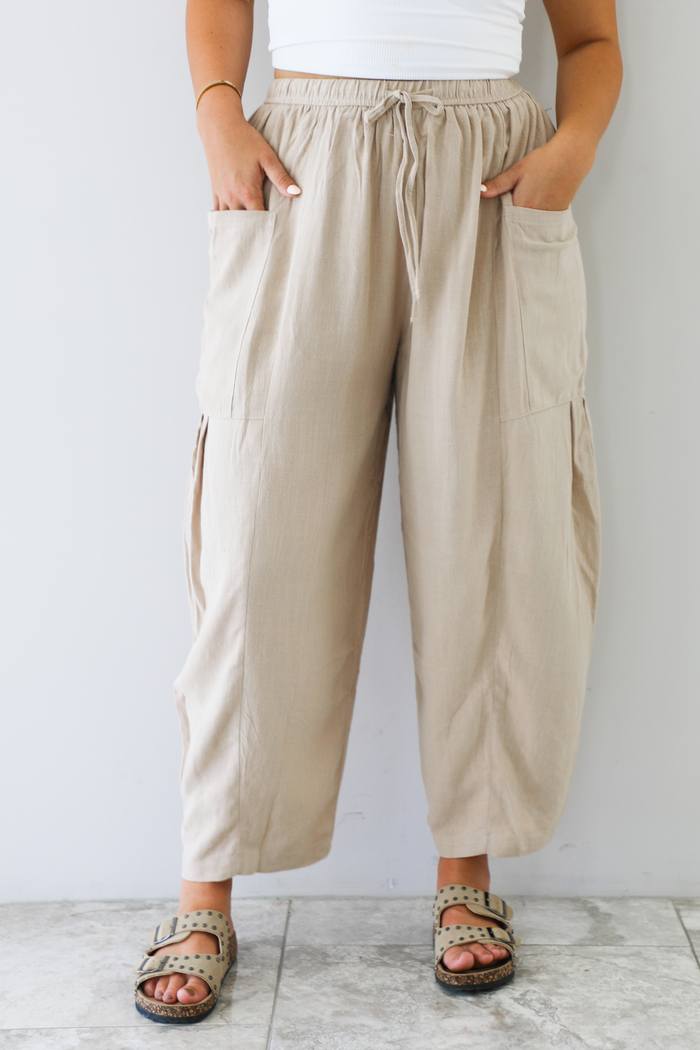 First Move Pants: Tan