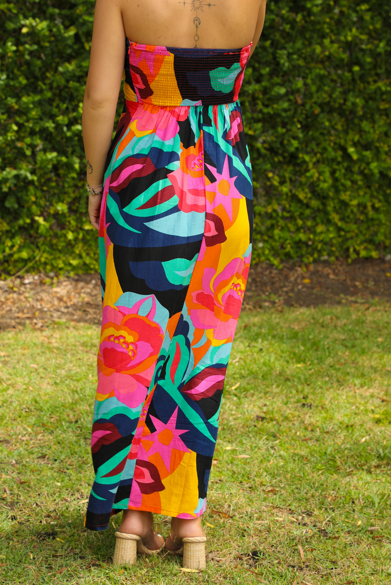 To You Tube Maxi Dress: Multi