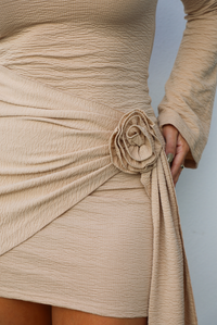 Just Fine Dress: Caramel