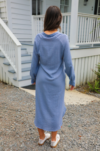 Ever Since You T-Shirt Dress: Denim