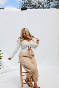 Pretty Bows Sweater: Ivory/Multi