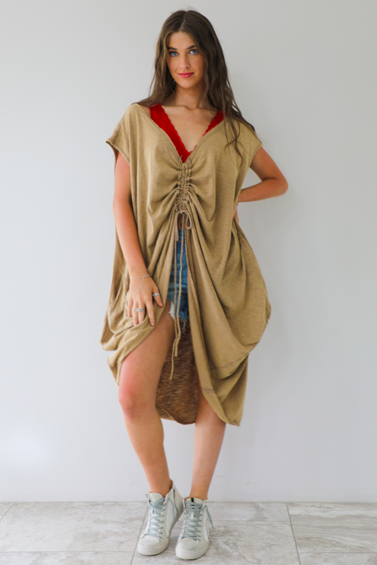 Carry You Through Top: Mocha
