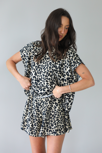 So Comfy Set: Leopard