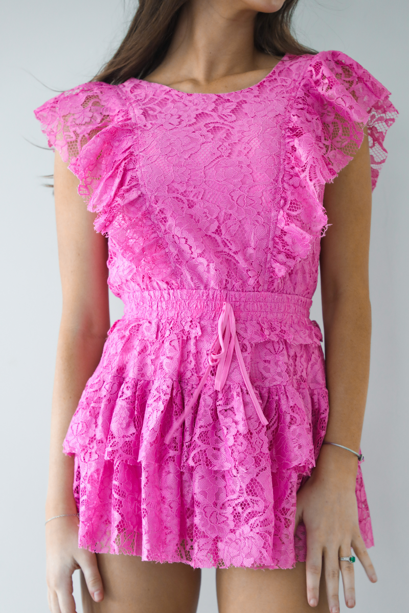 Like My Style Romper: Pink