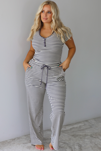 Staying Comfortable Set: Ivory/Grey