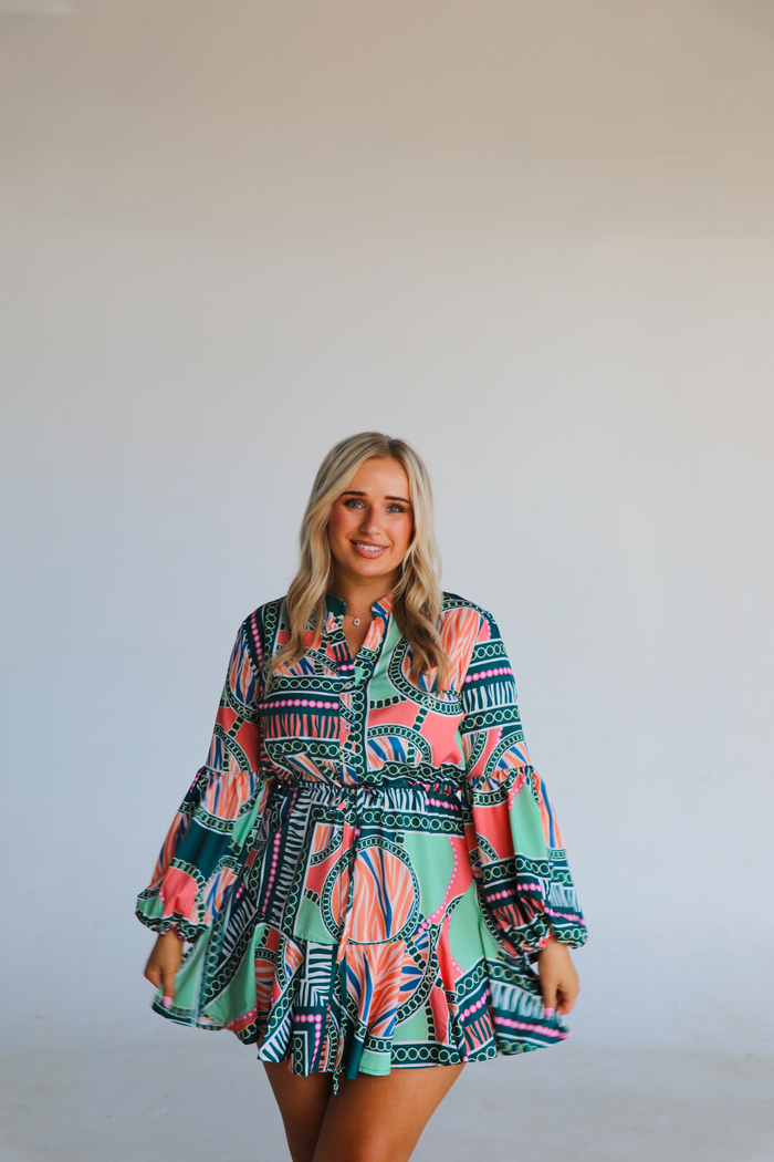 Change Of Plans Dress: Multi
