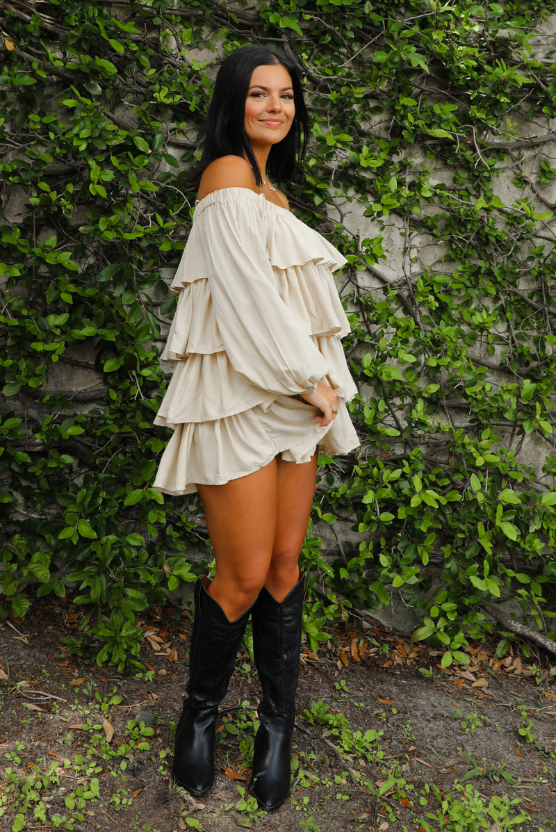 Your Way Dress: Sand