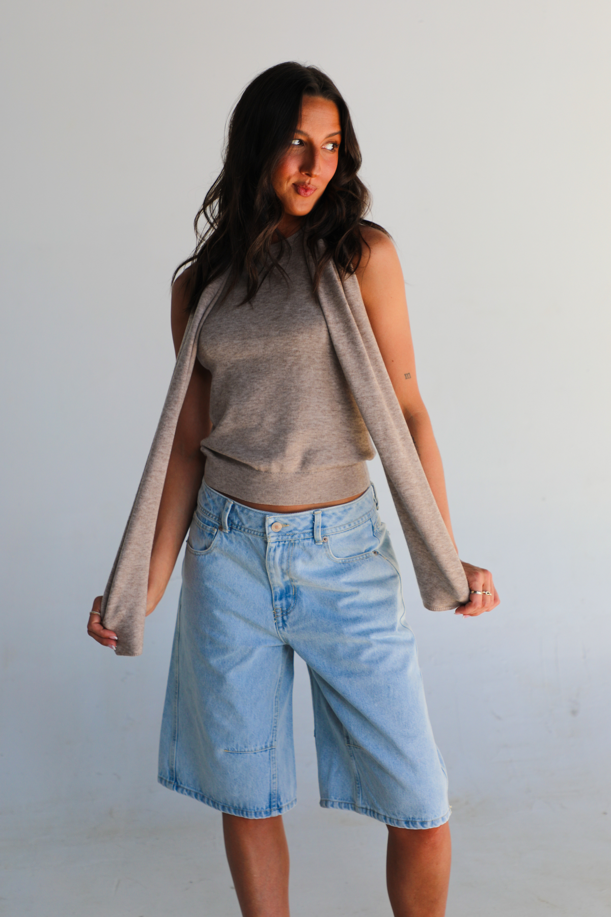 Give It Your Best Top Set: Taupe